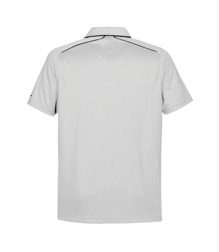 Stormtech Mens H2X Inertia Performance Polo Shirt (White / Black)