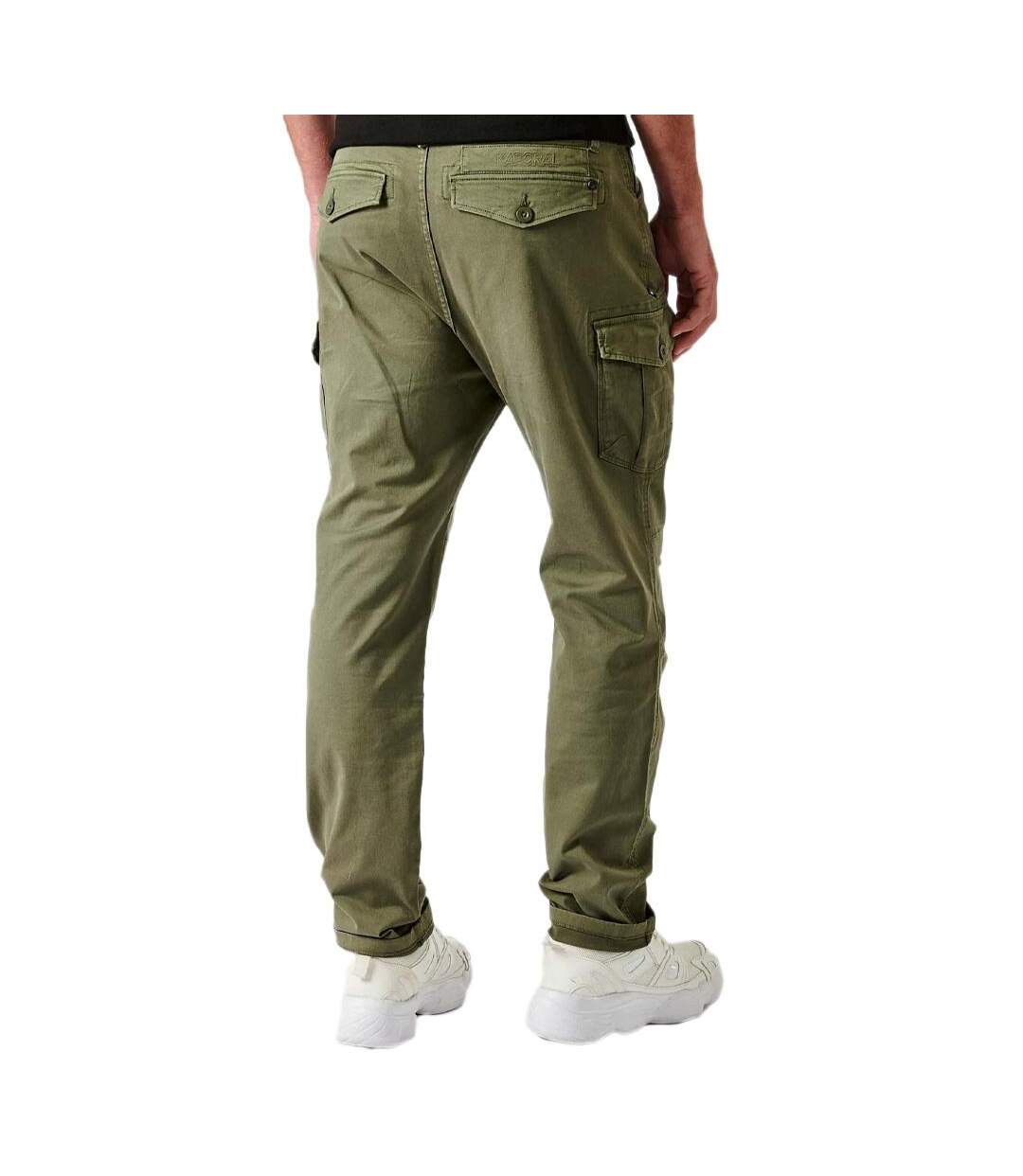 Pantalon cargo kaki homme kaporal kalish-2