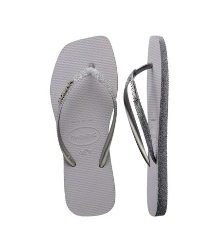 Tong à Enfiler Havaianas Slim Square Sparkle