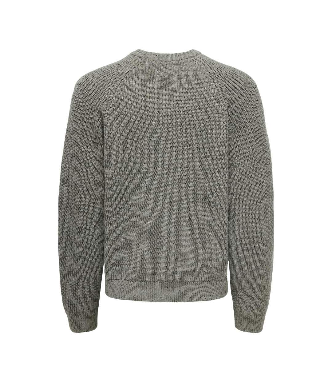 Pull vert homme only & sons litus - l-2