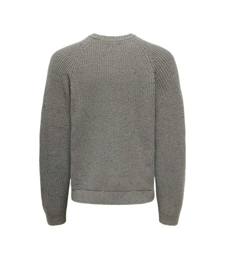 Pull vert homme only & sons litus - l