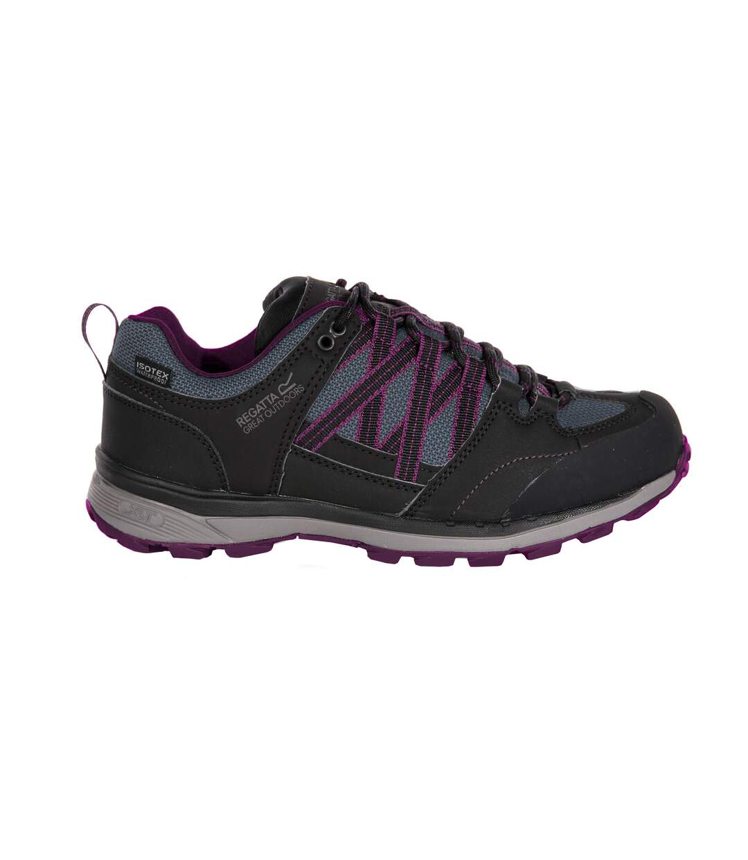 Regatta Womens/Ladies Samaris Low II Hiking Boots (Black/Purple) - UTRG3702