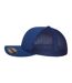 Casquette Trucker Adulte Bleu Roi Flexfit-3