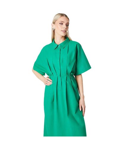 Robe chemisier mi-longue femme vert Principles