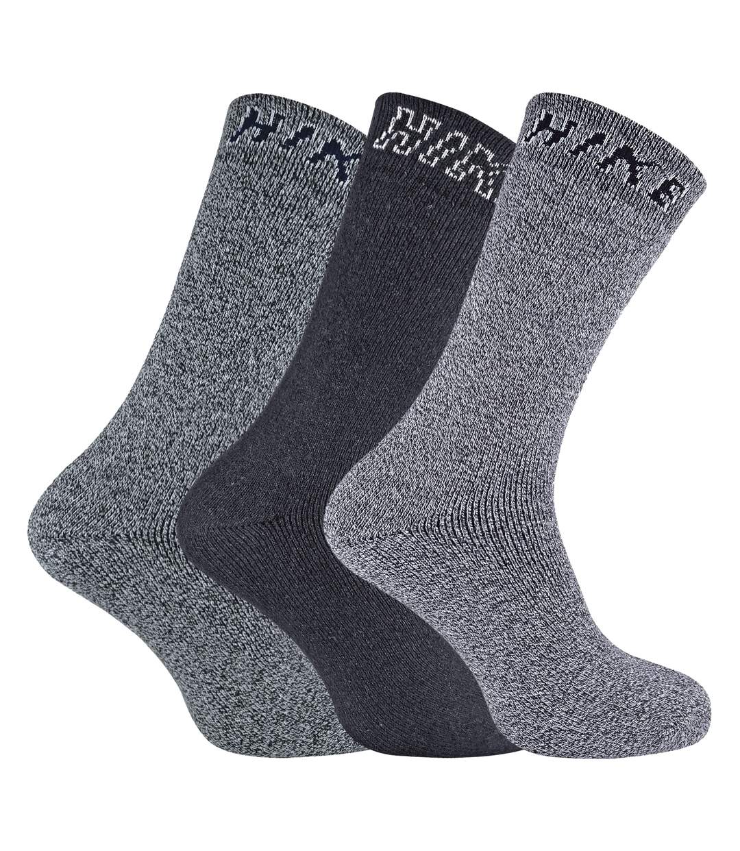 Sock Snob - 12 Paires Homme Chaussettes Randonnée | Chaussette Botte Rembourre-3