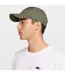 Casquette De Baseball Motif/style Swoosh Vert Kaki Argenté Nike-4