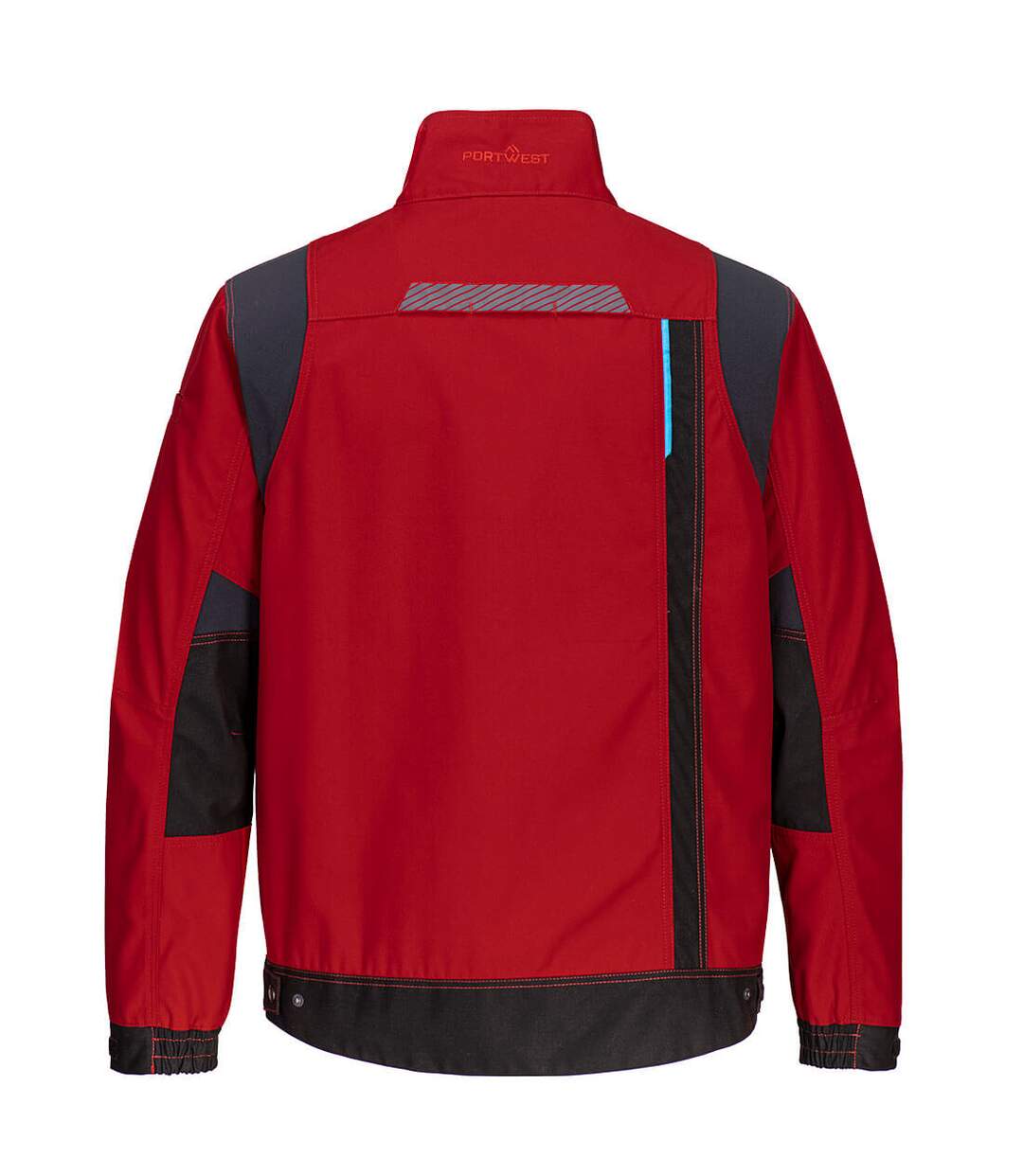 Mens wx3 work jacket deep red Portwest-2