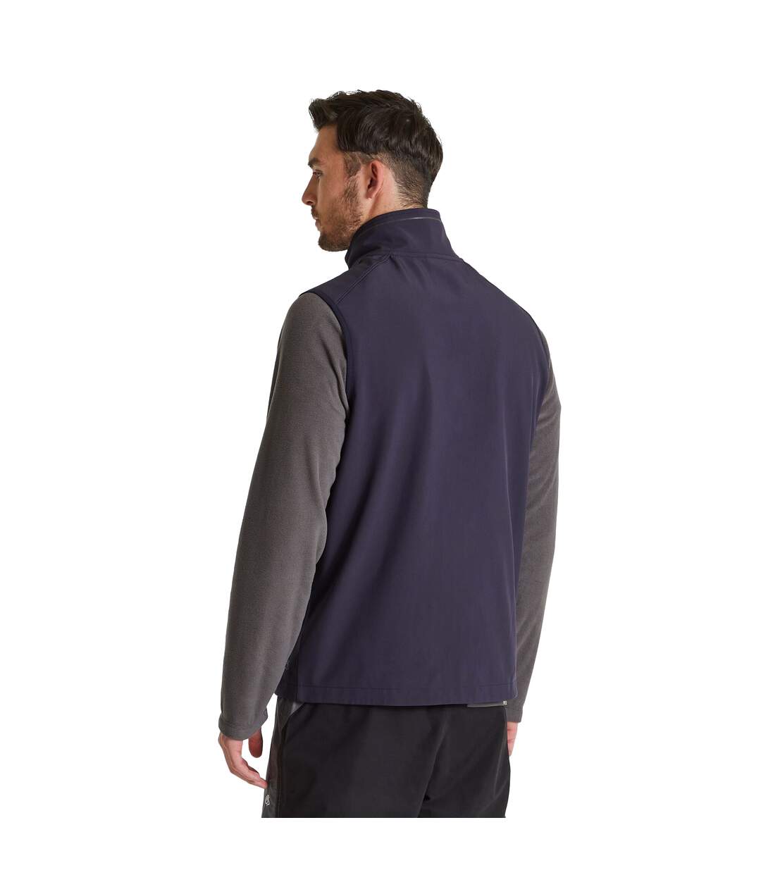 Mens Expert Basecamp Softshell Gilet Dark Navy Craghoppers-2