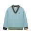 Sweat Motif/style Logo Brodé Homme Turquoise Vif Lacoste-2
