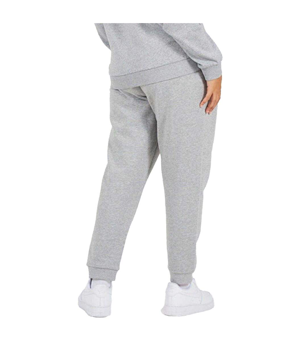 Womens/ladies Plus Jogging Bottoms Grey Marl Brave Soul-3