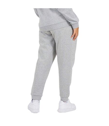 Womens/ladies Plus Jogging Bottoms Grey Marl Brave Soul
