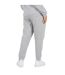 Womens/ladies Plus Jogging Bottoms Grey Marl Brave Soul-3