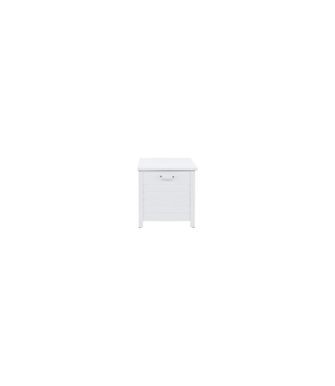 Coffre de Jardin Elsa 130cm Blanc-3