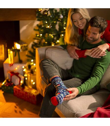 Chaussettes fantaisie de Noël Thermal Lite pour hommes