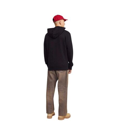 Veste À Capuche Motif/style Logo Homme Noir Jack And Jones