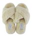 Miss Sparrow - Ladies Open Toe Bedroom House Slippers-2