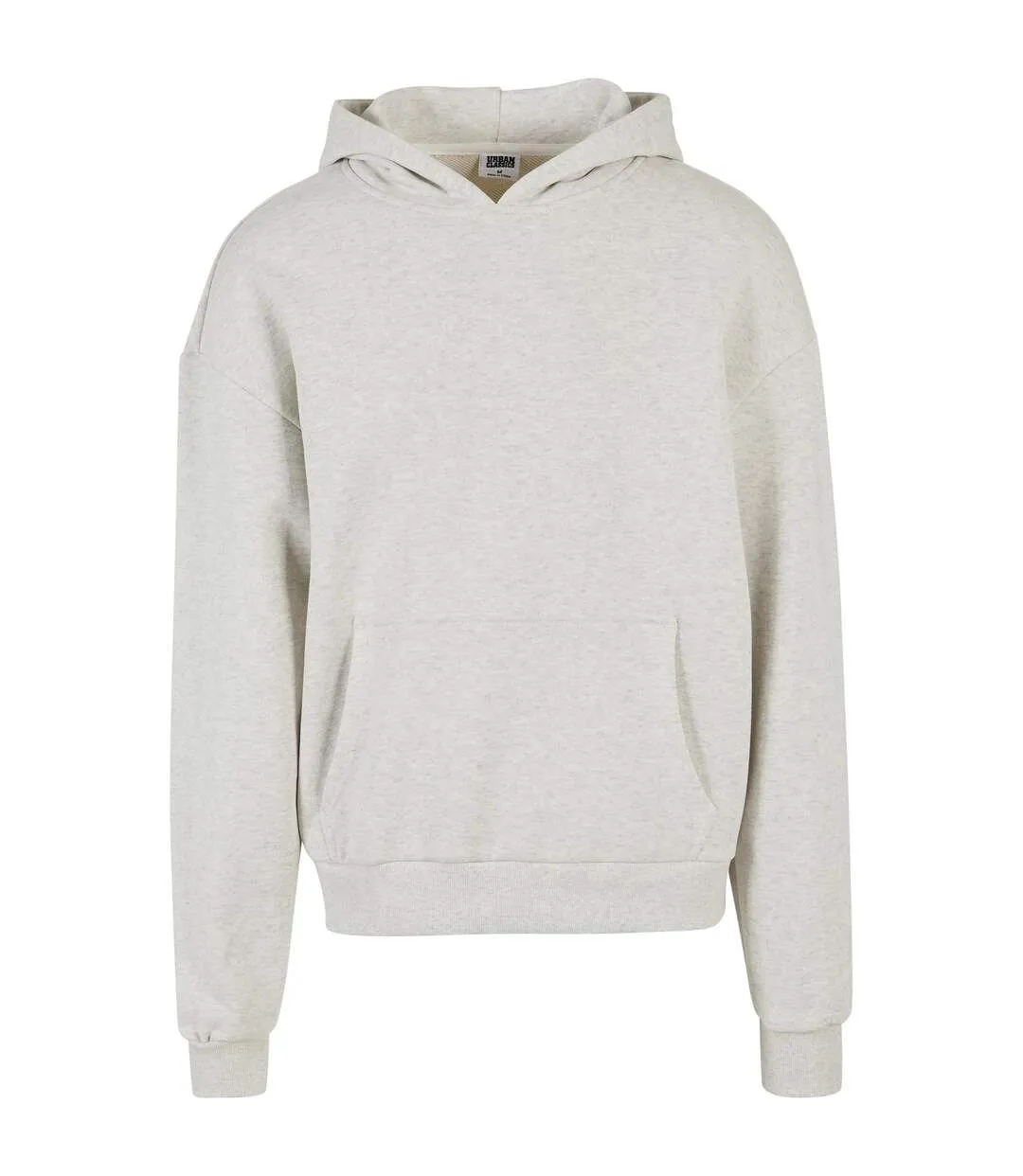 Sweat À Capuche Homme Gris Clair Urban Classics-1