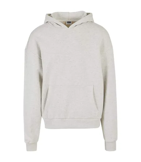 Sweat À Capuche Homme Gris Clair Urban Classics
