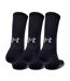 Lot De 3  Chaussettes Adulte Noir Under Armour-2