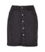 Jupe Motif/style À Bouton Femme Noir Urban Classics-1