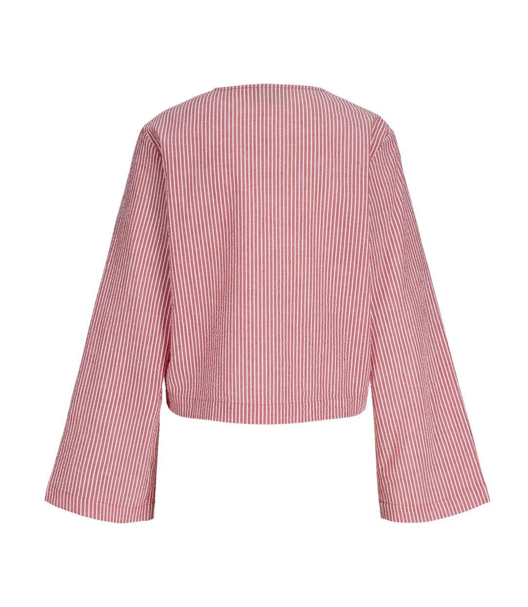 Blouse rouge/blanche femme jjxx jxwindy-2