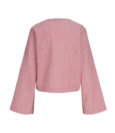 Blouse rouge/blanche femme jjxx jxwindy