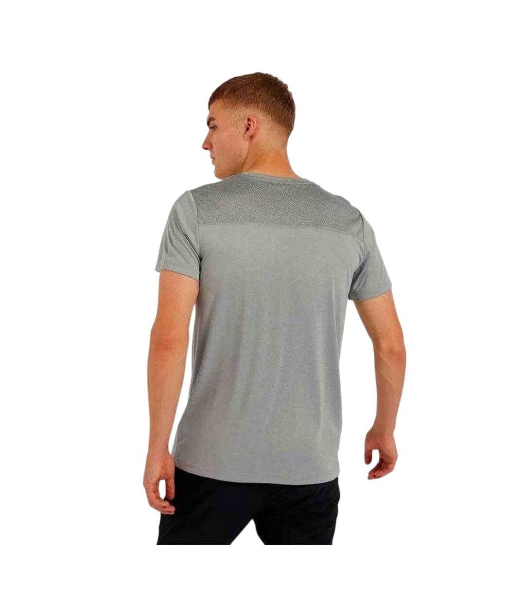 T-shirt Motif/style Logo Malbe Homme Argenté Ellesse-3