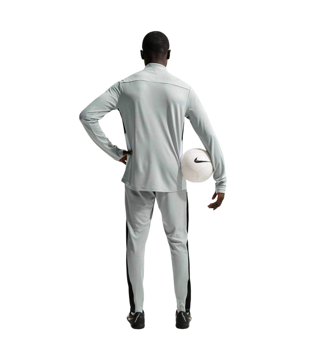Mens Academy Tracksuit Bottoms Grey Gold Nike-2