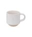 Lot de 4 Mugs sur Rack Lana 20cl Blanc