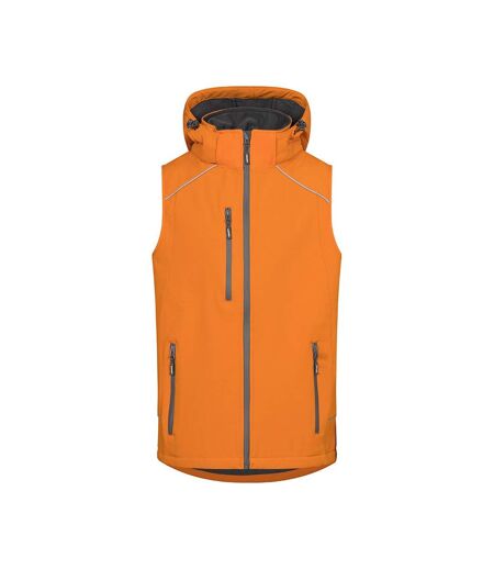 Veste Sans Manches Homme Orange Promodoro