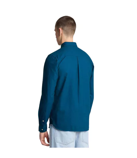 Chemise Unie Homme Bleu Marine Lyle & Scott