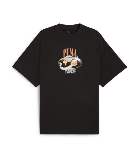 T-Shirt noir homme puma hoop