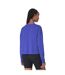 Sweat Court Manches Longues After Class Femme Bleu Violet Sweaty Betty-3