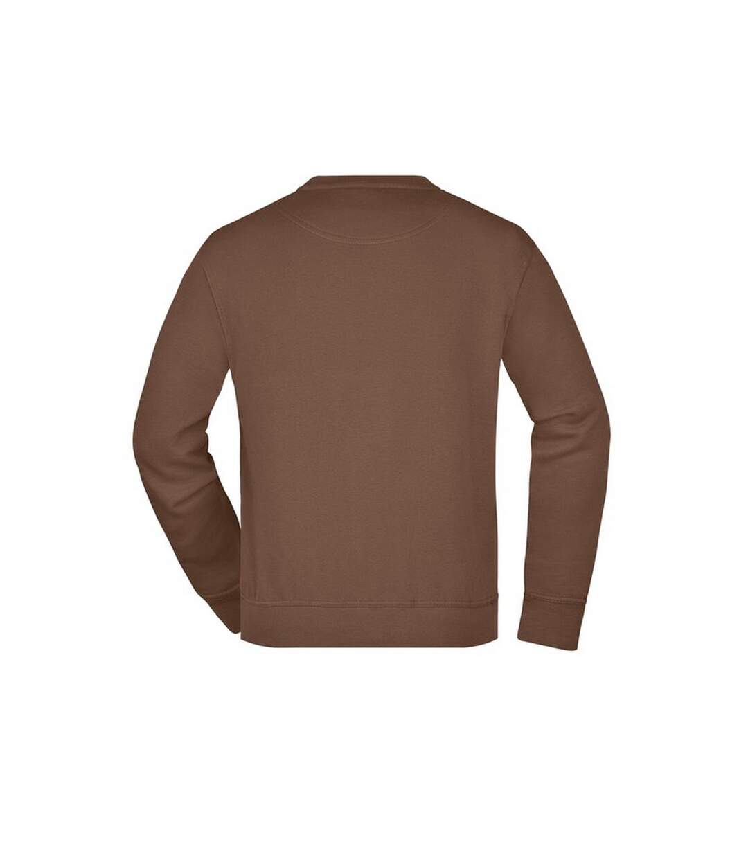 Sweat Workwear Adulte Marron James And Nicholson-2