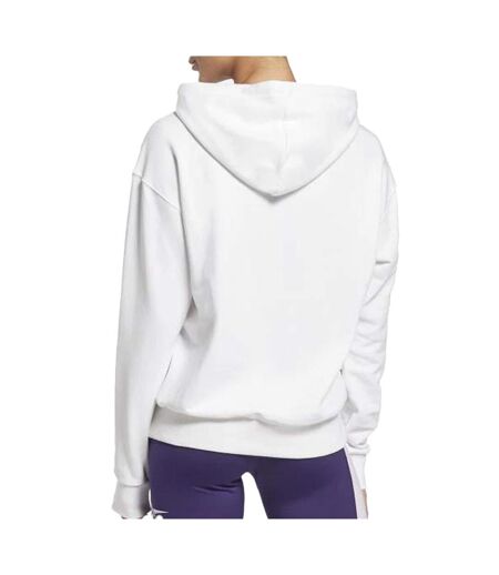 Sweat blanc femme reebok french terry - m