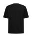 Mens Cotton Crew Neck Oversized T-shirt Black Boss-2