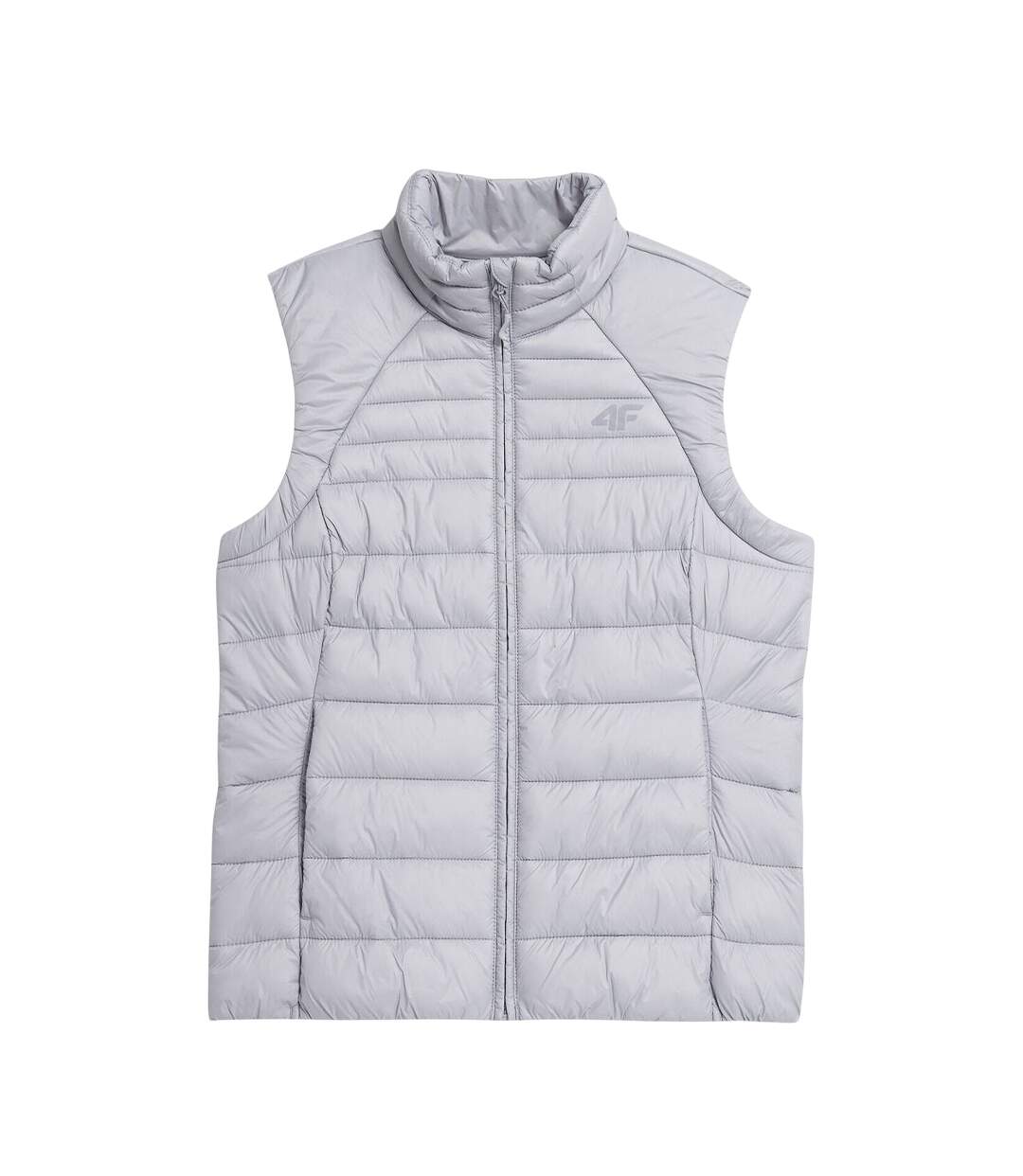 Womens/ladies H4z22 Quilted Gilet Grey 4F-1