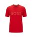 T-shirt Motif/style Logo Homme Rouge Boss-1