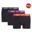 Boxers homme noir / orange / violet Nike-1