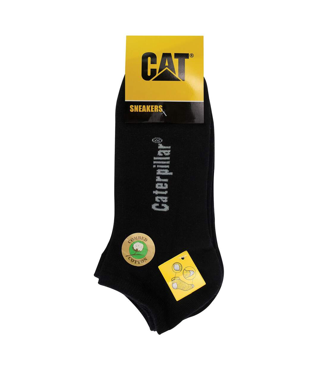 Mens 5 Pack Cotton Rich Trainer Work Socks-2