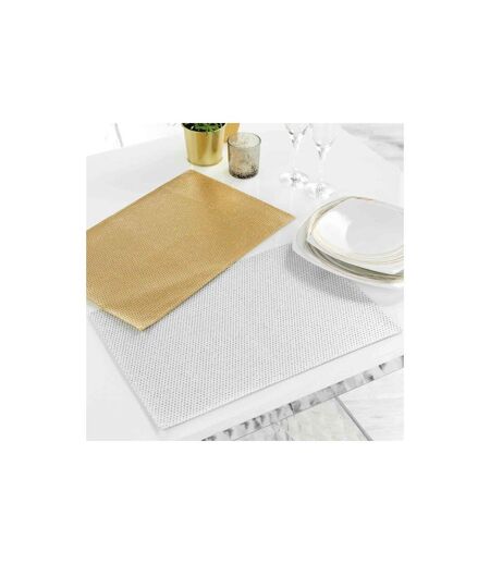 Set de Table Luxurious 30x45cm Or & Argent