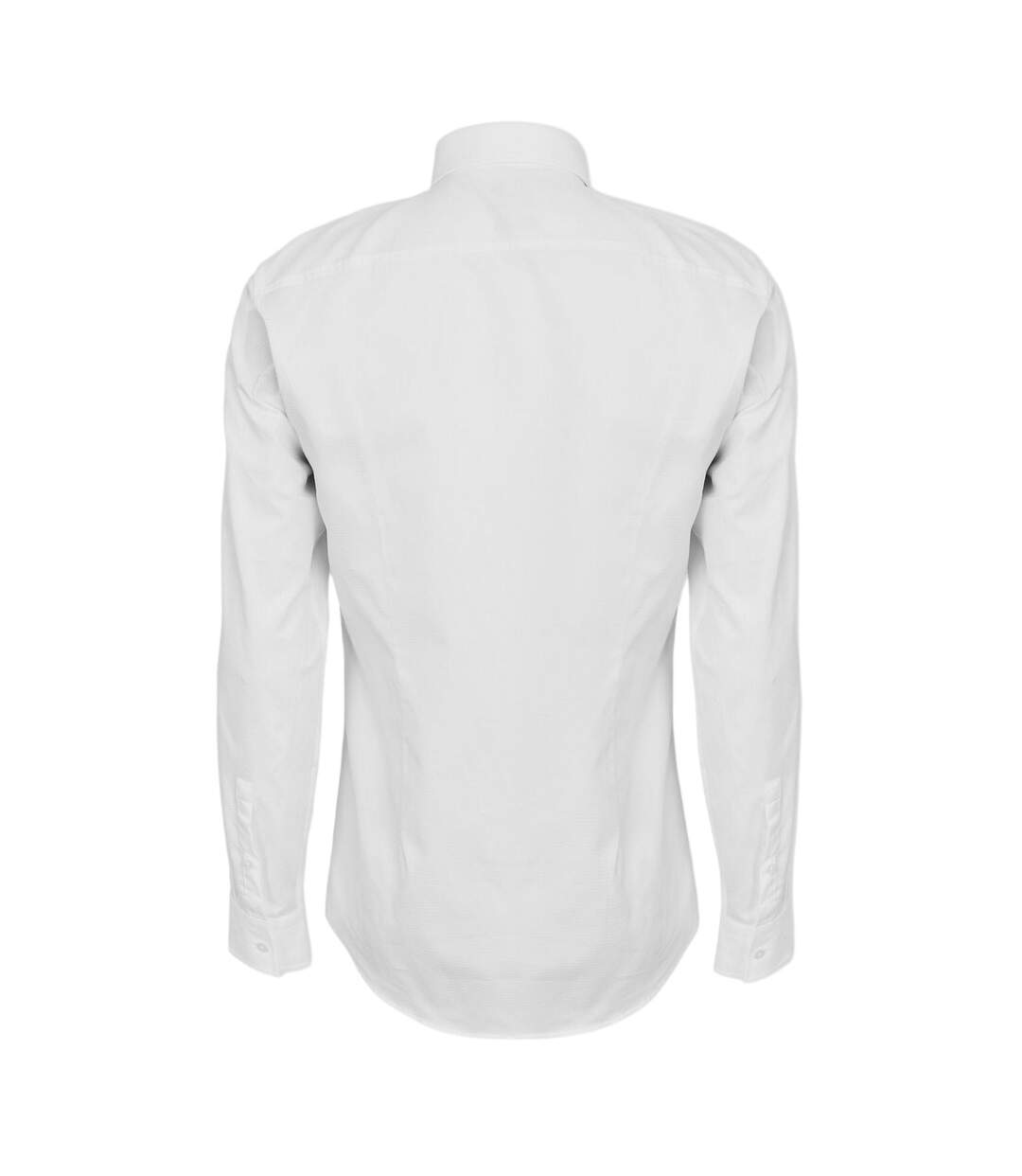 Chemise Manches Longues Homme Blanc Boss-2