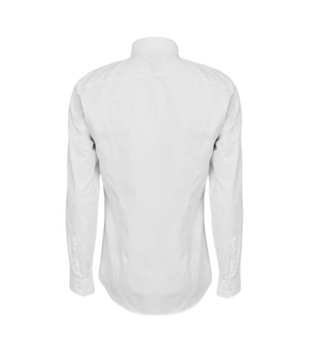 Chemise Manches Longues Homme Blanc Boss