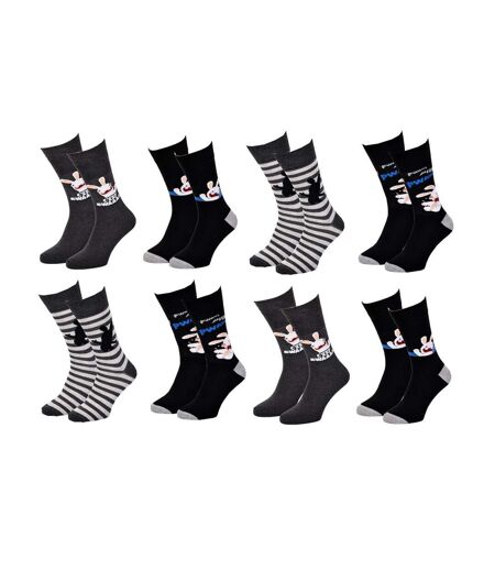 Chaussettes Lapins Crétins - Pack de 8