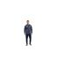 Mens Geometric Anorak Night Blue Puma-1