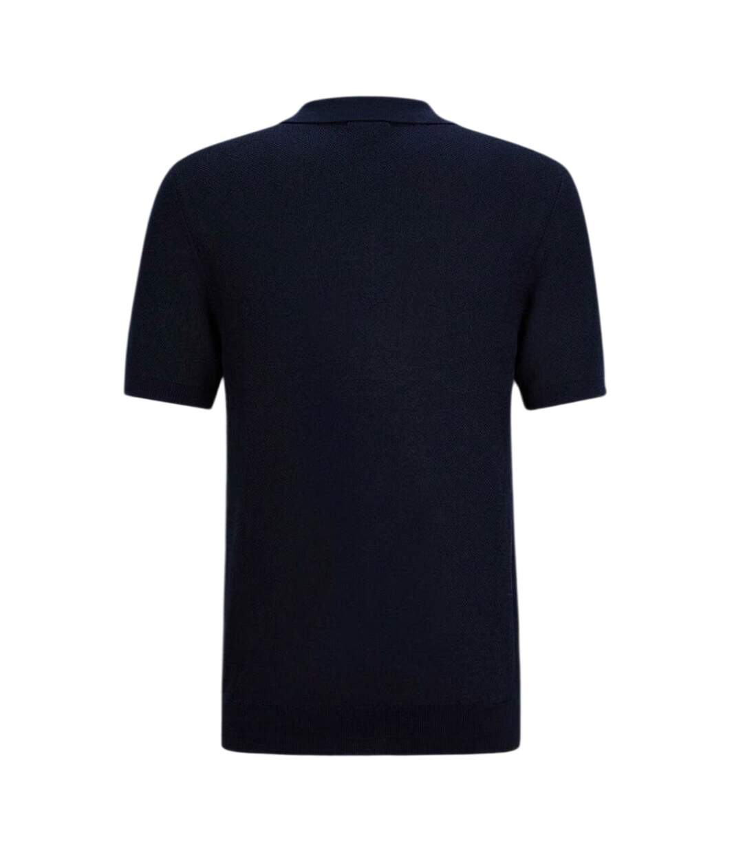 Polo Tempio Homme Bleu Foncé Boss-2