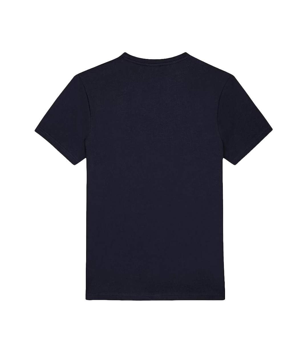 T-Shirt marine homme tbs arctique miel-2