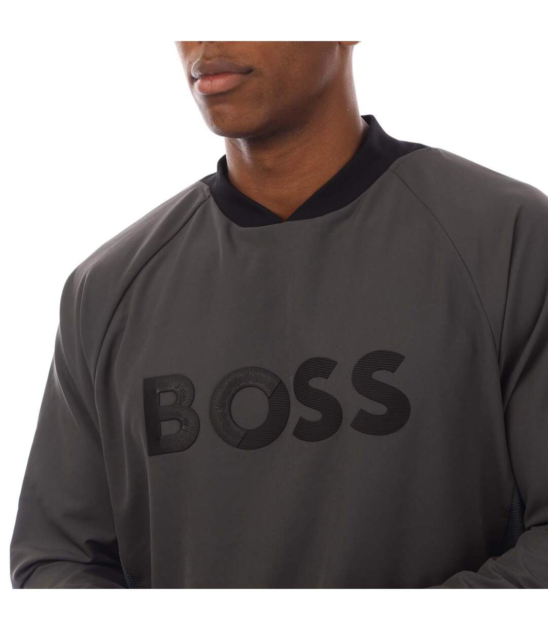 Sweat Golf Homme Gris Hugo Boss-4