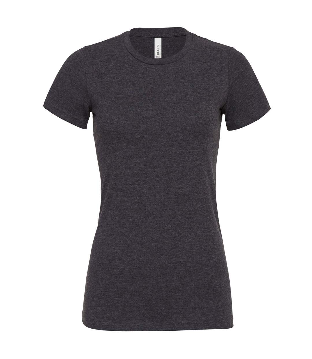 T-shirt femme gris foncé Bella + Canvas-1