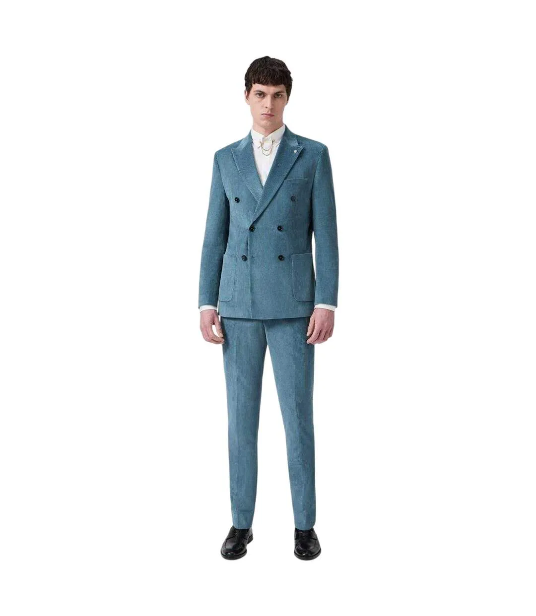 Pantalon Homme Bleu Vif Twisted Tailor-1
